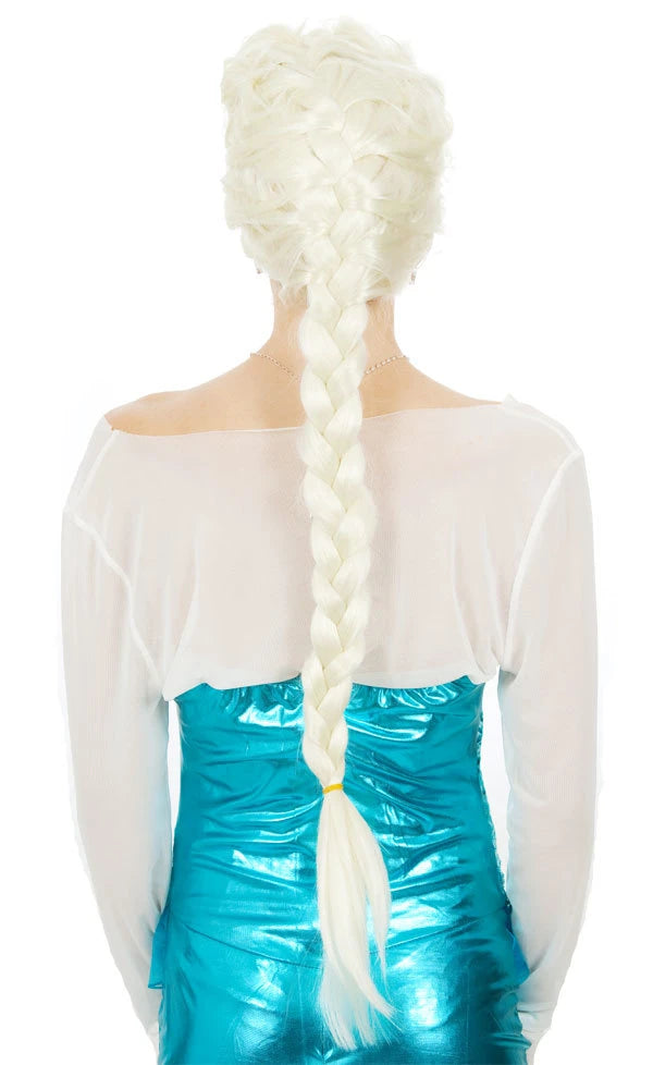 Frozen Princess Elsa Snow Queen Wig Suitable for Adults & Children