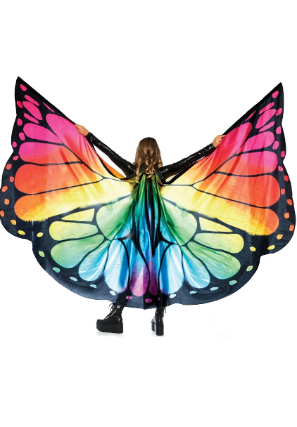 Festival Butterfly Wing Halter Cape