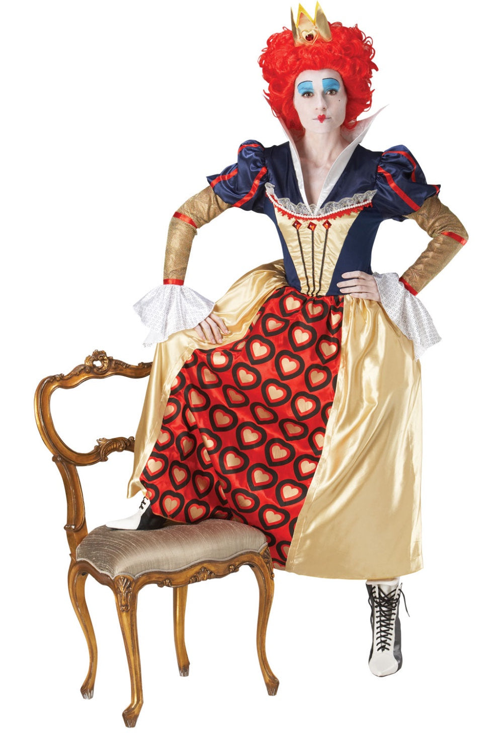 Queen Of Hearts Deluxe Adult Costume