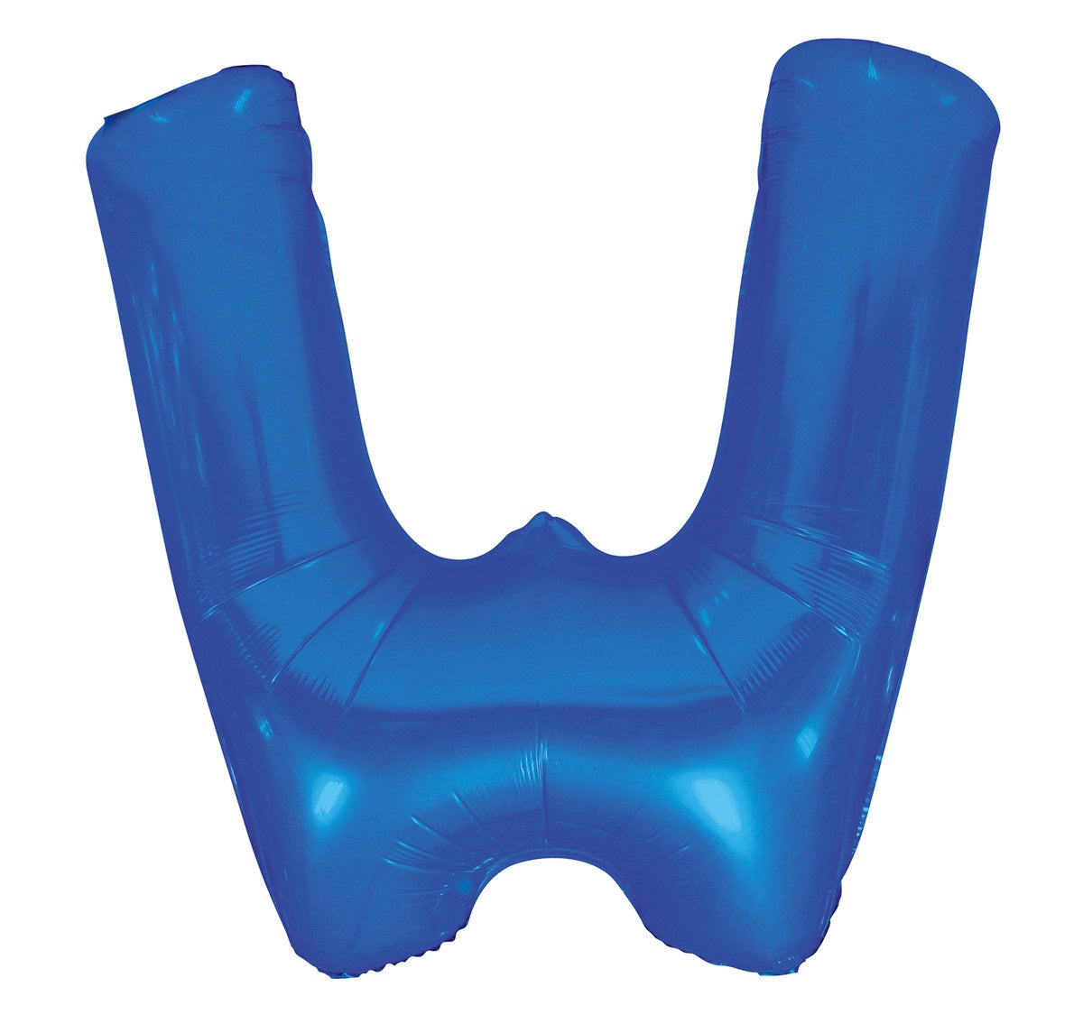 Blue Letter W Megaloon