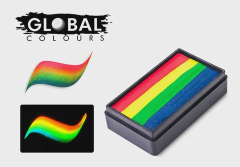 One Stroke Rainbow Glow Makeup Palette 25g