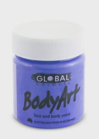 Global Colours 45ml Purple Cream Face and Body Paint