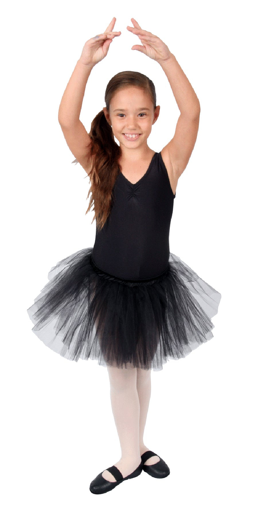 Black Tulle Girls Tutu