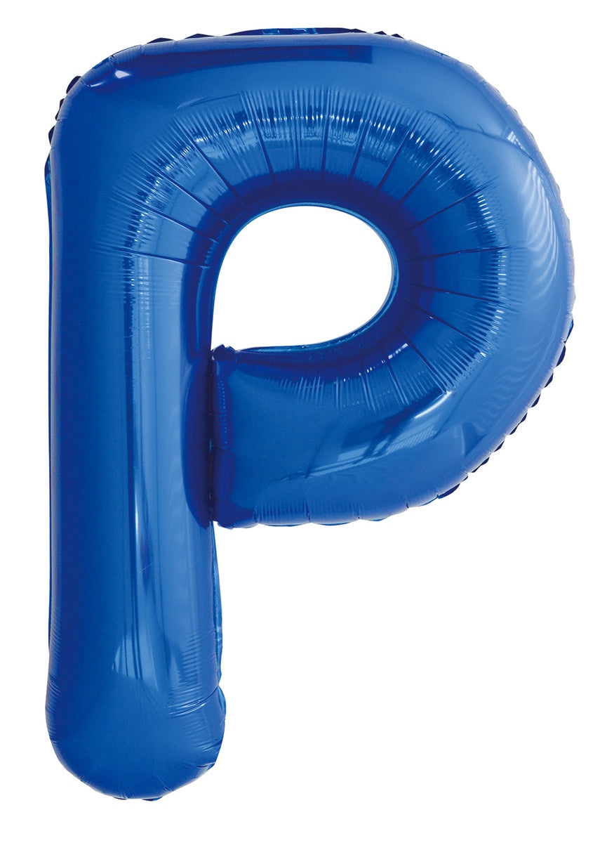 Blue Letter P Megaloon