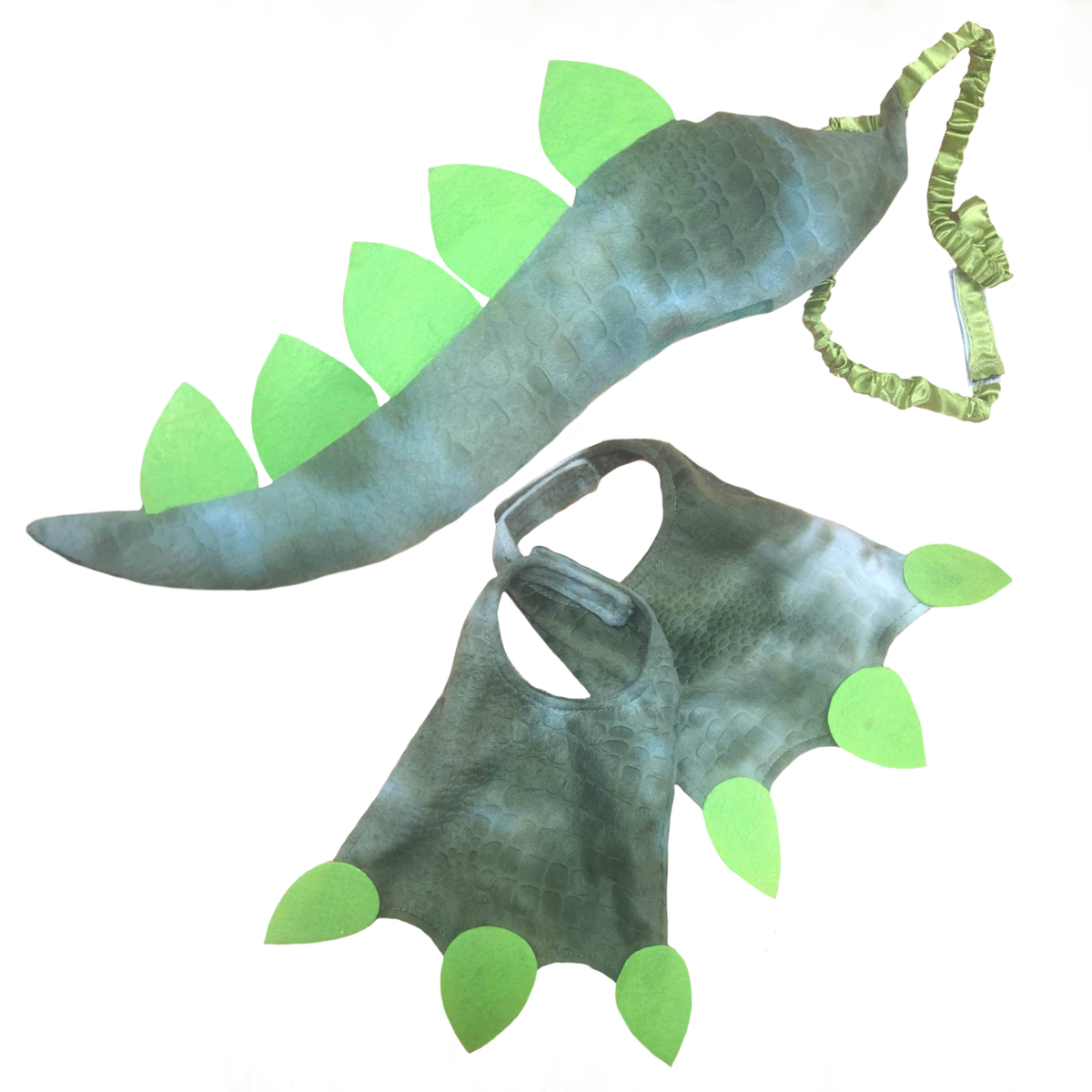 Dinosaur Feet & Tail Set