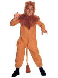 Cowardly Lion Deluxe Kids Costume