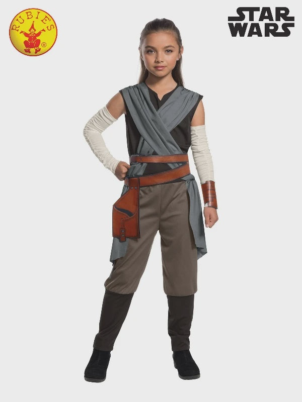 Rey Deluxe Girls Costume Size 6-8 Years