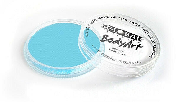 Global 32 Gram Baby Blue Water Activated Cake Makeup