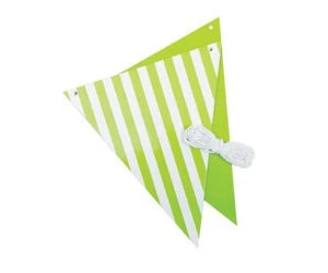 Reversible Bunting Lime Green