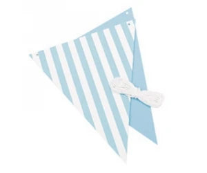 Reversible Bunting Pastel Blue