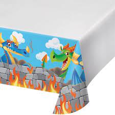 Plastic Dragon Table Cover