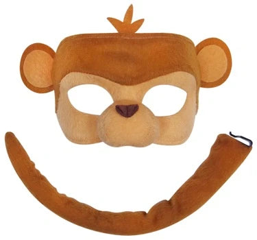 Monkey Deluxe Mask and Tail Set