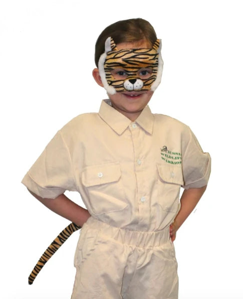 Deluxe Tiger Mask & Tail Set
