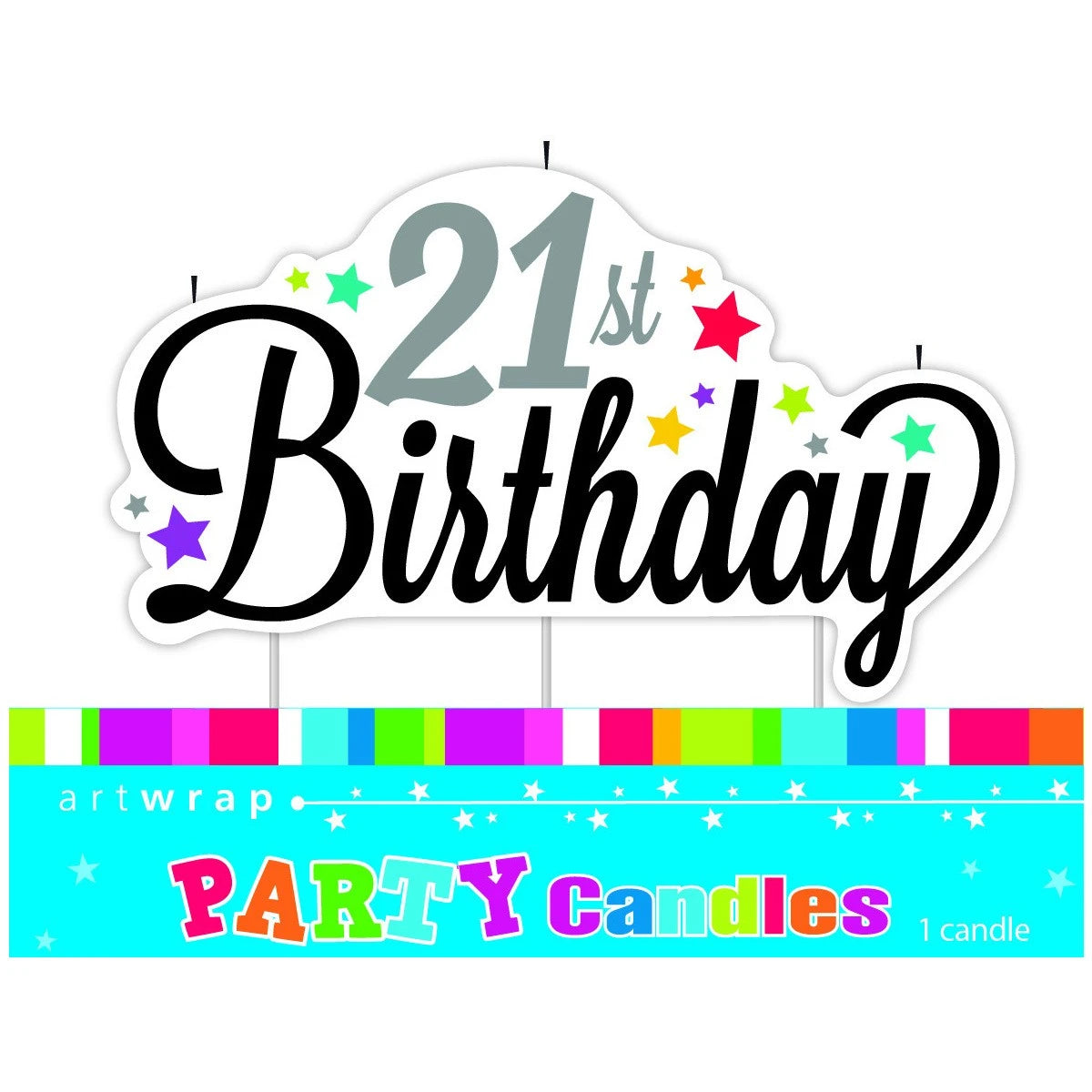 Large 21st Birthday Candle