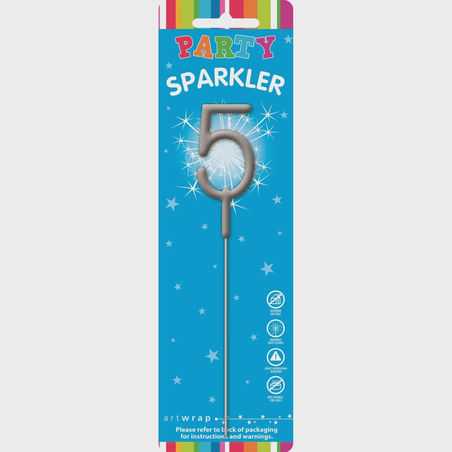 Number 5 Sparkler