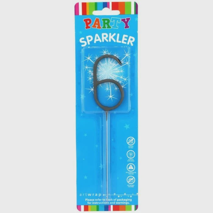 Number 6 Sparkler