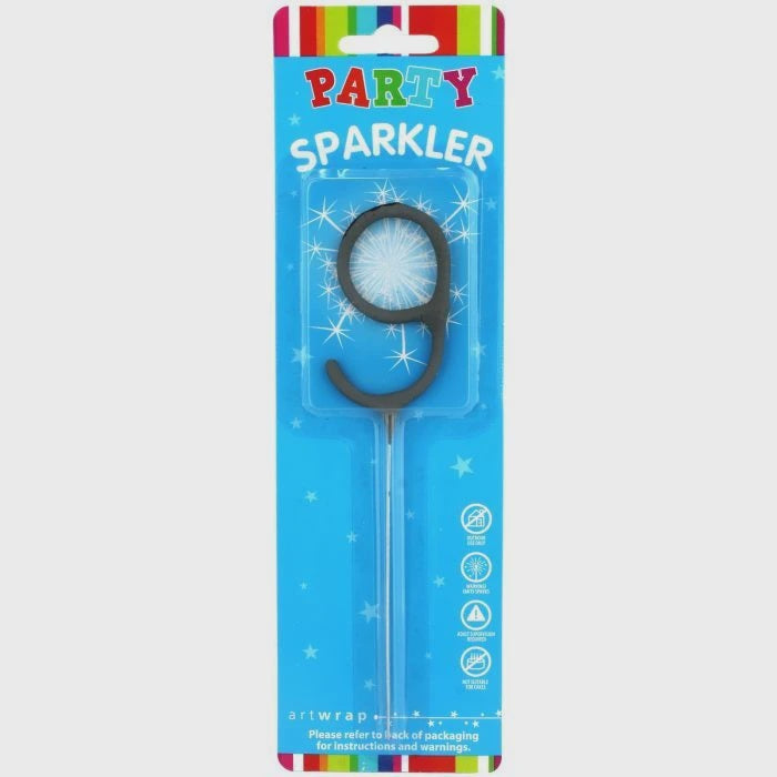 Number 9 Sparkler