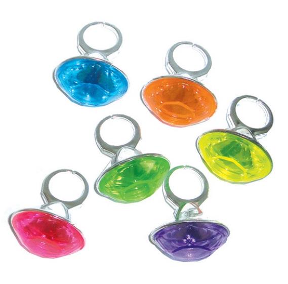 Large Rings Party Favours Pack of 6