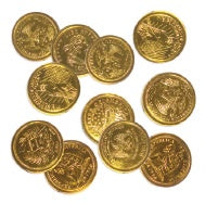 Favour Gold Coins 12 Pack
