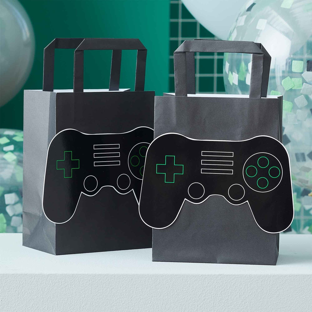 Eco Friendly Gamer Party Bags Pack of 5