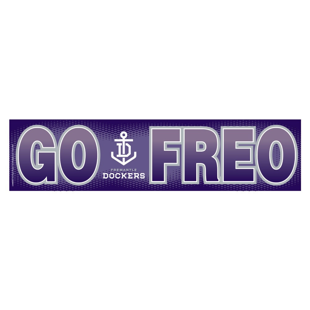 AFL Fremantle Go Banner