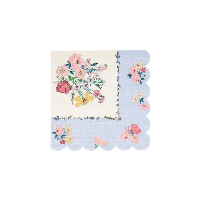 Meri Meri English Garden Small Napkins (Set of 16)