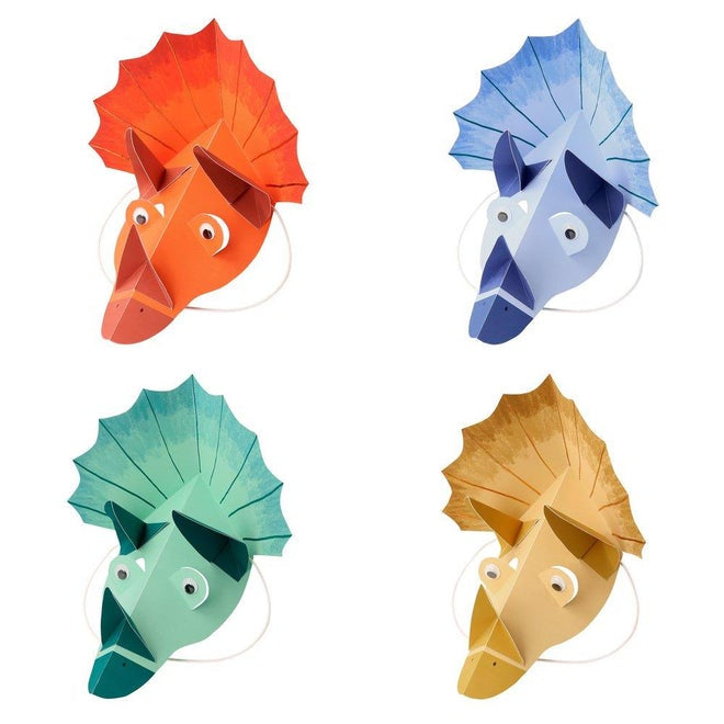 Meri Meri Dinosaur Kingdom Party Hats (Set of 8)