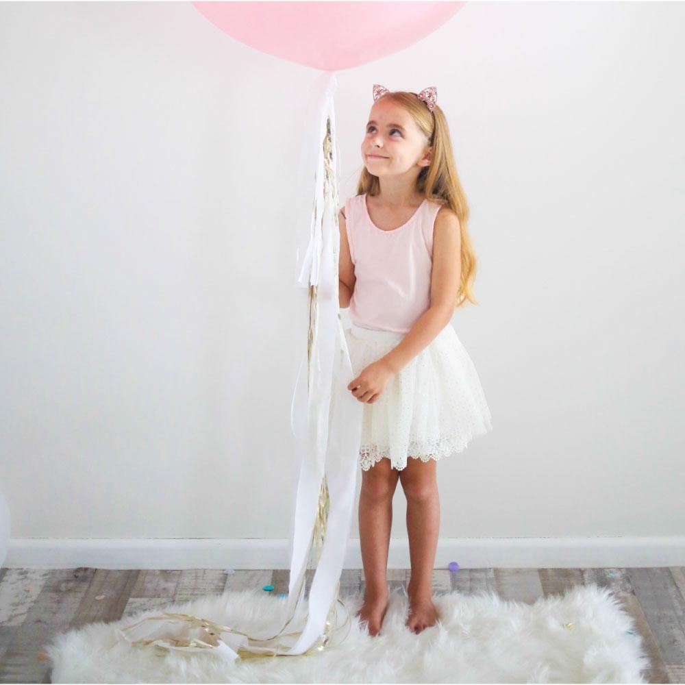 Illume White & Gold Balloon Tail