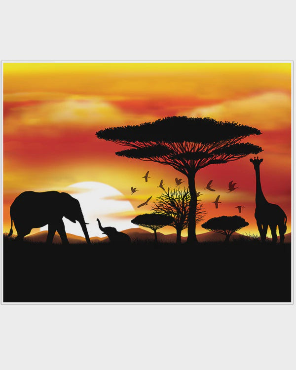 Jungle Safari Insta-Mural