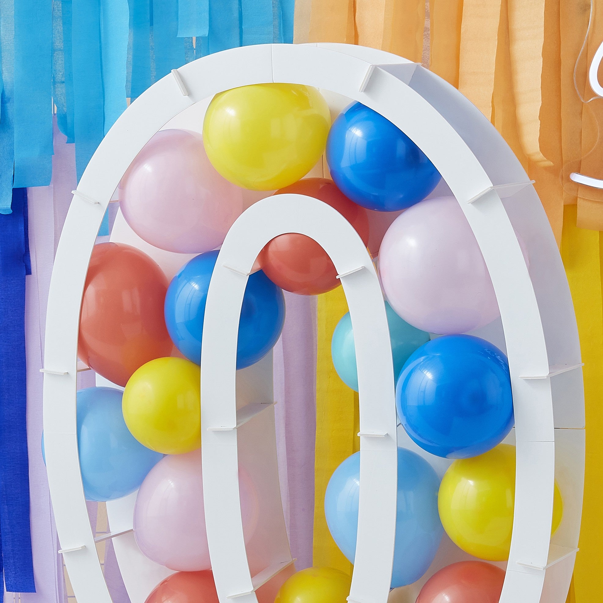 Ginger Ray Balloon Mosaic Number Stand 0