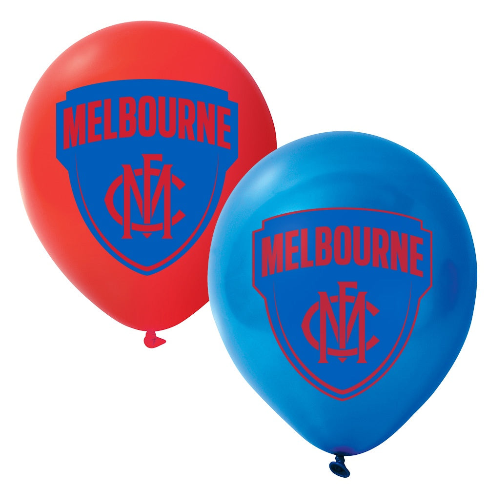AFL Melbourne Demons Balloons Pk 25