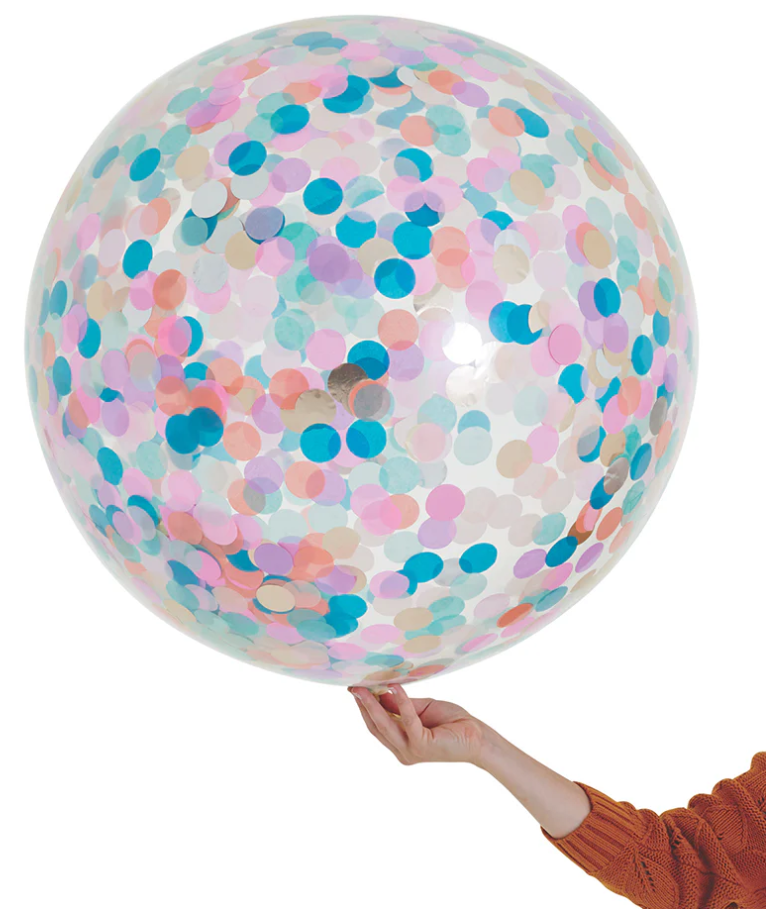 Mermaid Jumbo Confetti Balloon