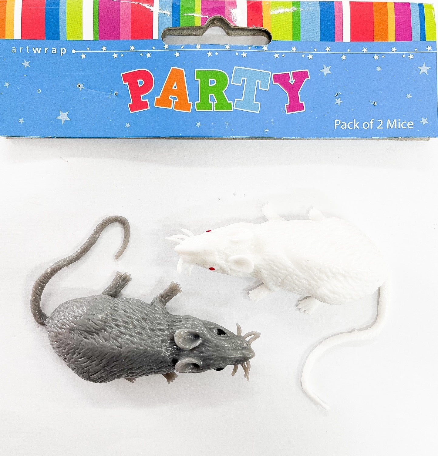 Coloured Mice Party Favours Pack of 2