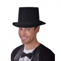 Lincoln Deluxe Black Feltex Top Hat