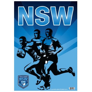 NSW Blues Team Poster