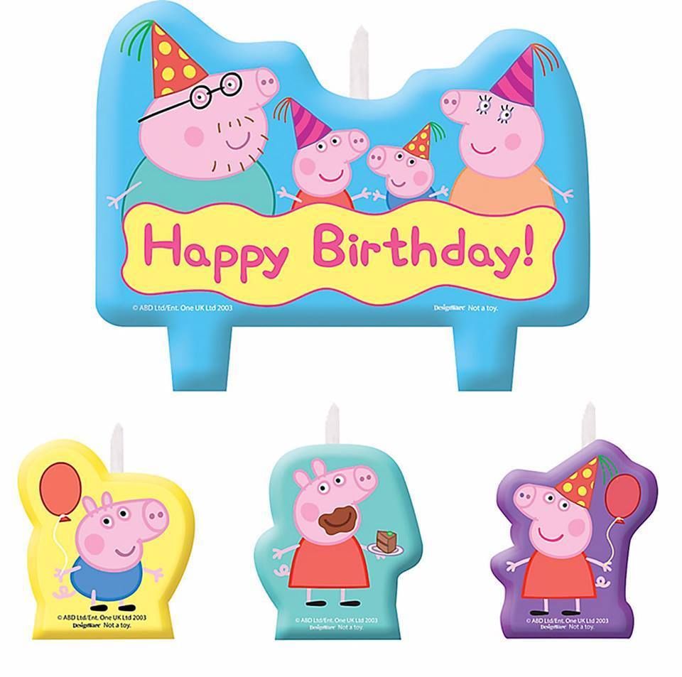 Peppa Pig Candles