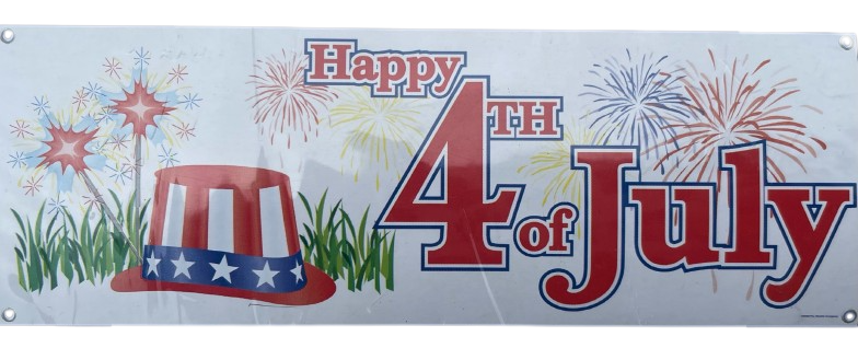 Patriotic Jumbo Banner