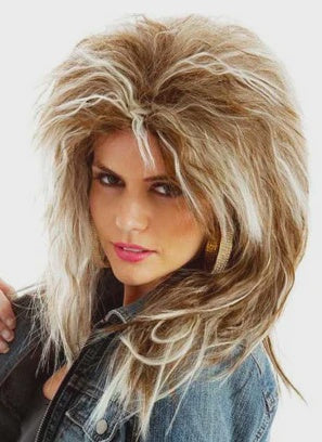 Tina Turner 80s Rock Diva Wig