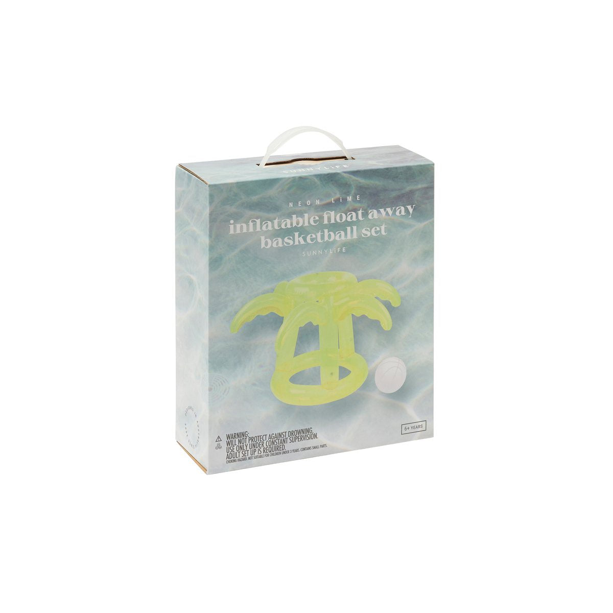 Sunnylife Inflatable Float Away Basketball Set