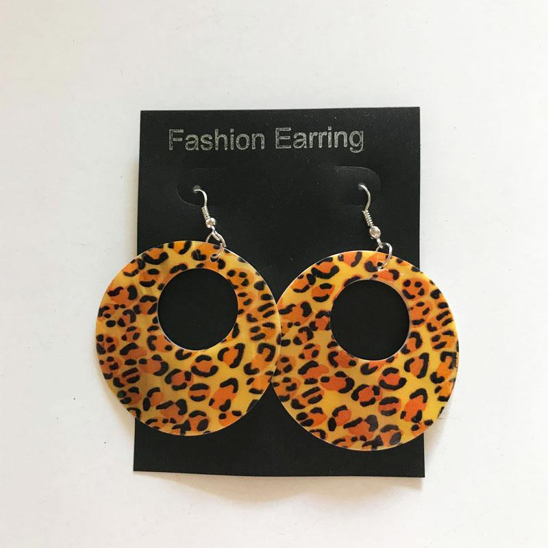 Animal Print Earrings