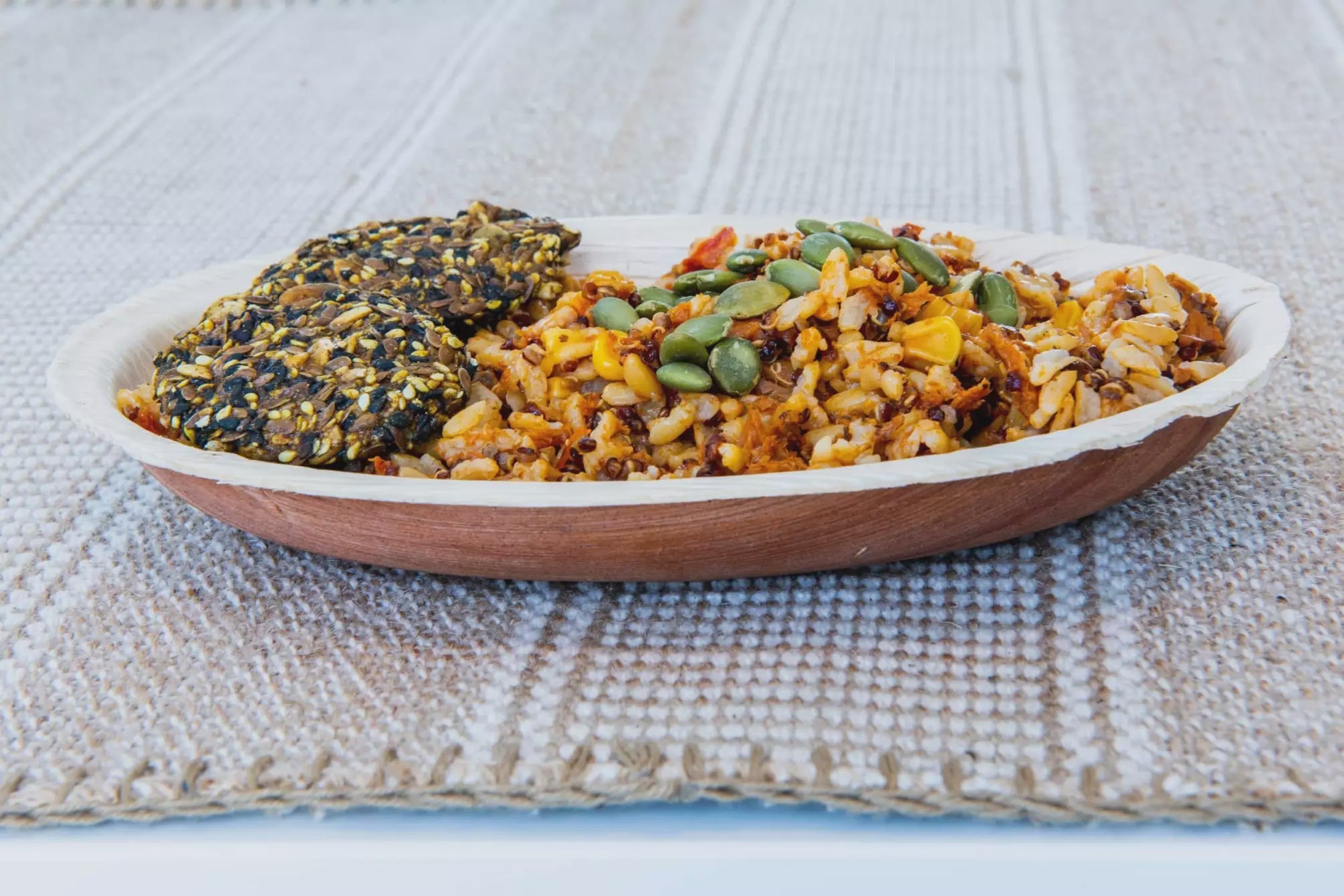 Leaf Tableware Ellipse 7 Inch Plate Pack of 10