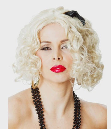 80s Madonna Material Girl Blonde Costume Wig