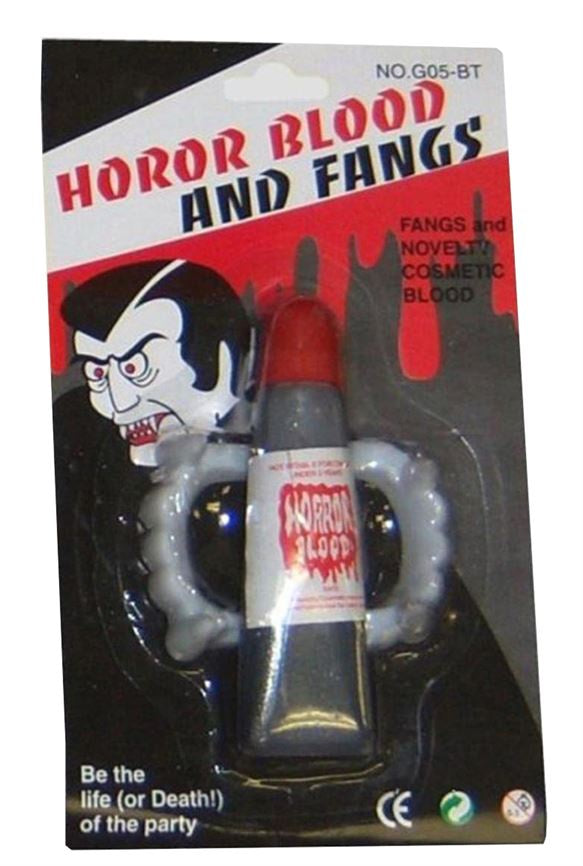 Horror Blood and Fangs