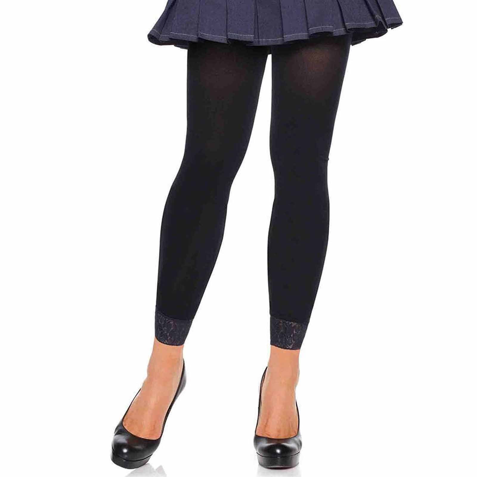 Opaque Footless Tights