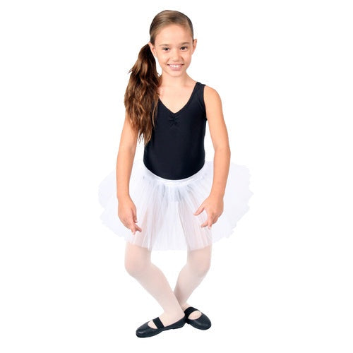 Child Tulle Tutu in White