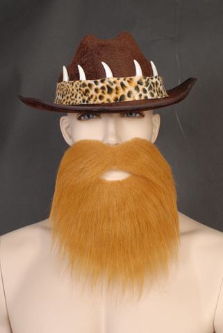 Light Brown Beard and Moustache