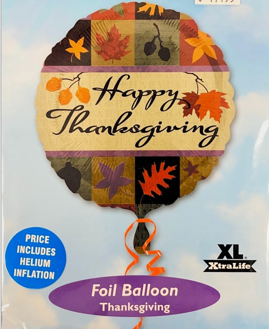 Thanksgiving Foil Balloon