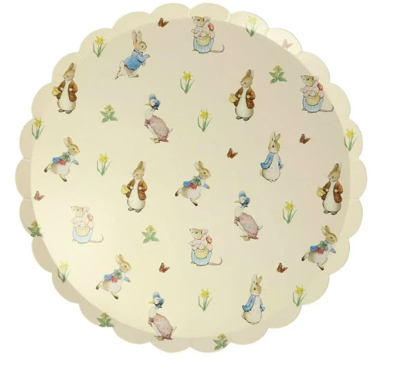 Meri Meri Peter Rabbit & Friends Dinner Paper Party Plate