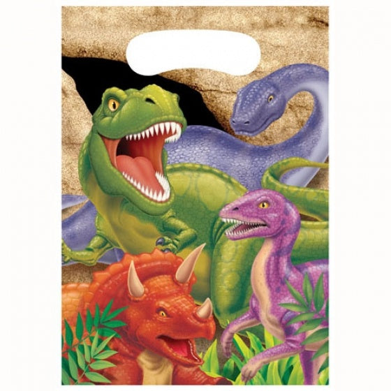 Dino Blast Loot Bags Pack of 8