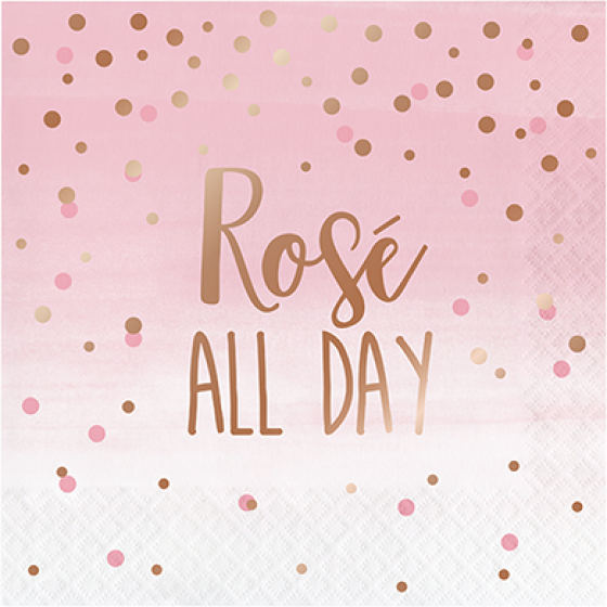 Rose All Day Lunch Napkins